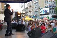 Święto Wody 2008 w Kielcach - występ Wojciecha Gąssowskiego, rozmiar: 359 KB