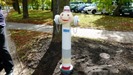 Niby pielęgniarka, a jednak hydrant [wideo]