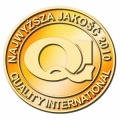 Srebrne Godło "Najwyższa Jakość Quality International" dla "Wodociągów Kieleckich"